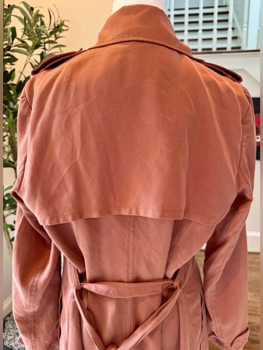 bagatelle Rust-Tone Open Front Layering Jacket-Small - Picture 9 of 13